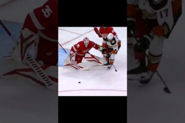 HUSSO'S GREAT STICK SAVE!#SHORTS#NHL#HOCKEY