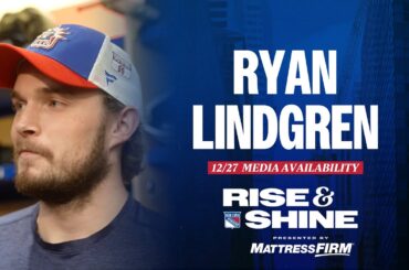 NYR vs WSH: Ryan Lindgren Pregame Media Availability | December 27, 2023