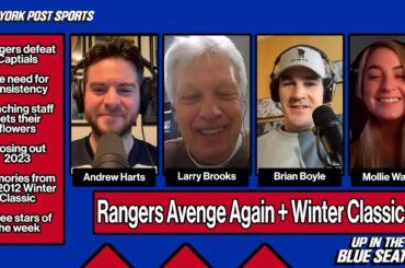 Rangers Avenge Again, Remembering the 2012 Winter Classic | Ep.138 | Up in the Blue Seats Podcast