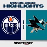 NHL Highlights | Oilers vs. Sharks - December 28, 2023