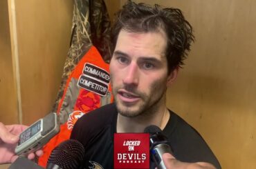 Adam Henrique Talks About His First Career Hat Trick & Returning to New Jersey