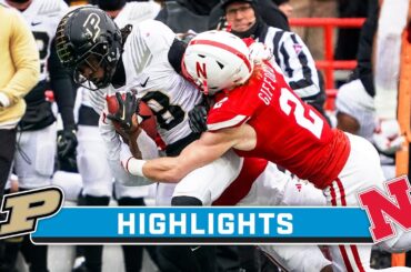 Purdue at Nebraska | Highlights | Big Ten Football | Oct. 28, 2023