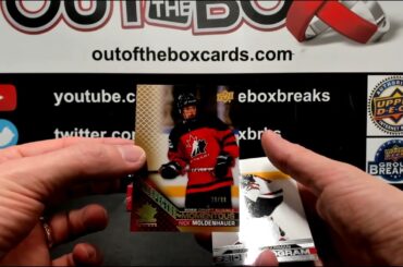 Out Of The Box Group Break #12703 2022 TEAM CANADA JUNIORS 2 BOX LETTER RANDOM