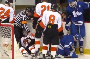 Grand Rapids Hockey vs Hopkins 2016-Rapids wins 8 to 3-Feb 5th