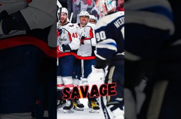 Elvis Merzlikins Went NUTS and COST the Jackets the Game #nhl #hockey #bluejackets #capitals