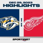 NHL Highlights | Predators vs. Red Wings - December 29, 2023