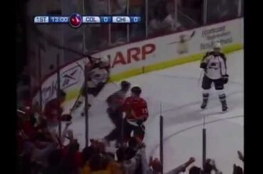 Jonathan Toews and Patrick Kane Rookie Season goals vs. Avalanche