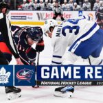 Maple Leafs @ Blue Jackets 12/29 | NHL Highlights 2023