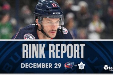 Columbus Blue Jackets vs. Toronto Maple Leafs Preview | Rink Report (12/29/23)