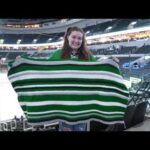 Dallas Stars Fan Project - Scoreboard Crochet Blanket