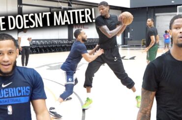 1v1 Cam Reddish & 2023 NBA Draft Prospect Markquis Nowell SIZE DOESN'T MATTER!
