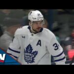 Auston Matthews Scores His 29th Off Of Mitch Marner's Solo Effort