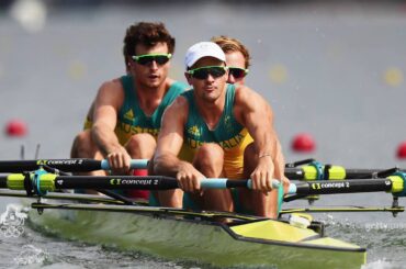 Rowing Men's Four show their class