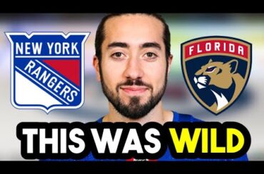 New York Rangers LOSE CLOSE GAME Against Florida Panthers!