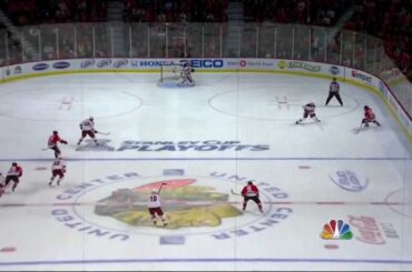 Mike Smith save on Morrison. Phoenix Coyotes vs Chicago Blackhawks 4/23/12 NHL Hockey