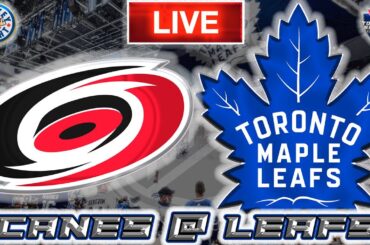 Carolina Hurricanes vs Toronto Maple Leafs LIVE Stream Game Audio  | NHL LIVE Stream Gamecast & Chat