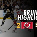 Bruins Highlights & Analysis: B's Score Five Unanswered To Beat Devils