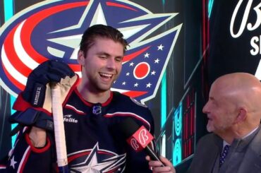 Adam Fantilli: "That was an absolute blast. I loved every second of that."