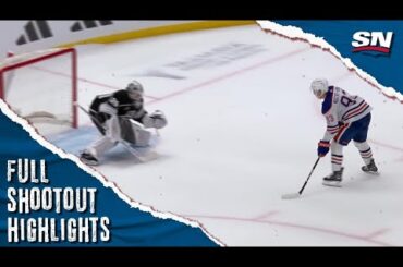 Edmonton Oilers at Los Angeles Kings | FULL Shootout Highlights - December 30, 2023