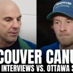 Rick Tocchet & Brock Boeser talk Vegas "Template", Brock's Breakout, Canucks Practices for Ottawa