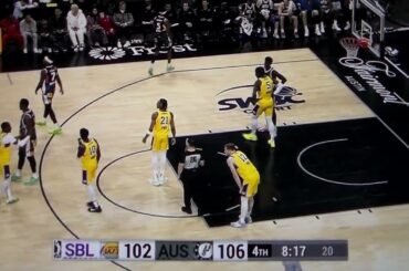 Technical foul on Austin Spurs' Paul Watson vs. South Bay Lakers