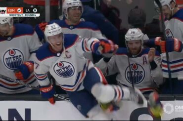 Derek Ryan seals the deal in shootout | Oilers @ Kings | HNIC Punjabi | December 30, 2023