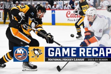Islanders @ Penguins 12/31 | NHL Highlights 2023