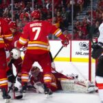 Elliott stones Cousins from point blank range