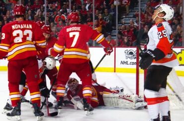 Elliott stones Cousins from point blank range