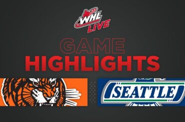 WHL Highlights: Tigers (2) at Thunderbirds (5) - October 11, 2022