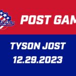Tyson Jost Post Game 12.29.2023 | Rochester Americans