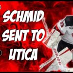 NJ Devils Send Akira Schmid To Utica Comets AHL