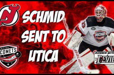 NJ Devils Send Akira Schmid To Utica Comets AHL