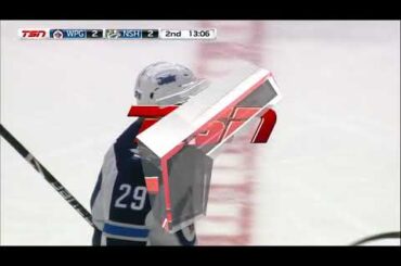 Dmitri Kulikov gets an assist on Laine's great individual effort goal (2017)