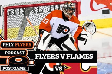 Philadelphia Flyers v Calgary Flames Postgame Show