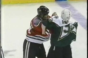Bob Probert vs Mel Angelstad - Sep 13, 1999