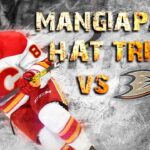Andrew Mangiapane Hat Trick vs Anaheim - Feb 17, 2020
