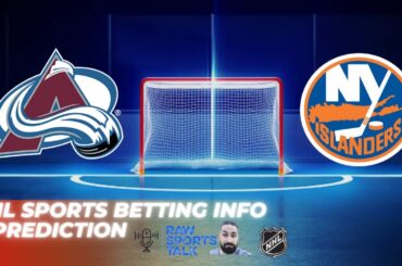 Colorado Avalanche VS New York Islanders : NHL Betting Info For 1/2/24