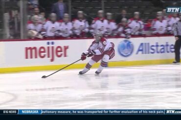 Ohio State vs. Michigan State  - B1G Men's Hockey Tournament Highlights