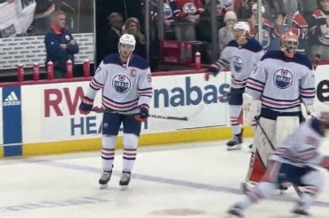 Connor McDavid Is NOT HUMAN Warmups Before Devils Game 12/21/23