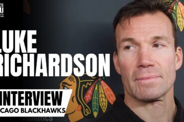 Luke Richardson talks Frank Nazar Potential With Connor Bedard, Lukas Reichel Growth & Joe Pavelski