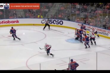 Alex Ovechkin makes 7 hits against Oilers (5 dec 2022)