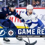 Lightning @ Jets 1/2 | NHL Highlights 2024