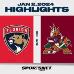 NHL Highlights | Panthers vs. Coyotes - January 2, 2024