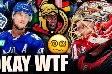 CANUCKS EMBARRASS THE OTTAWA SENATORS, BUT ONLY FOR A LITTLE BIT… (Elias Pettersson, JT Miller)