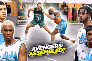 Ballislife, Friga Fam & TNC Members ASSEMBLE For The Most OP Team Ever | Ty, Moon, Rob & Jlew