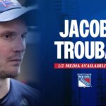 NYR vs CAR: Jacob Trouba Postgame Media Availability | January 2, 2024