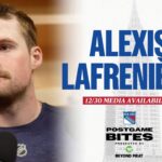 NYR at TBL: Alexis Lafrenière Postgame Media Availability | December 30, 2023