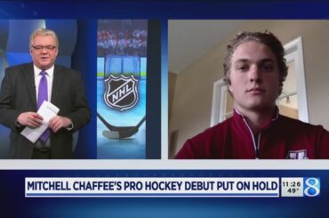 Mitchell Chaffee talks preparations for pro hockey