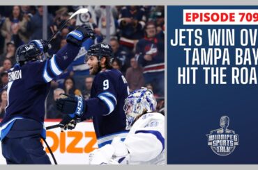 Winnipeg Jets win over Tampa Bay Lightning, travel to San Jose